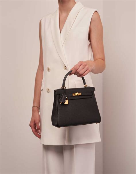 hermes kelly 25 black.